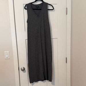 Nursing Queen Charcoal Midi Nursing Tank Dress